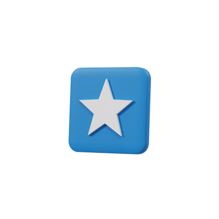 Free Star  3D Icon