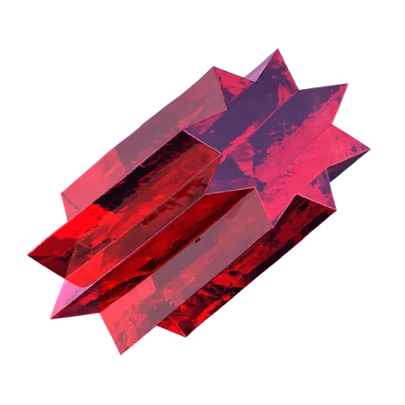 Free Star Shape  3D Icon