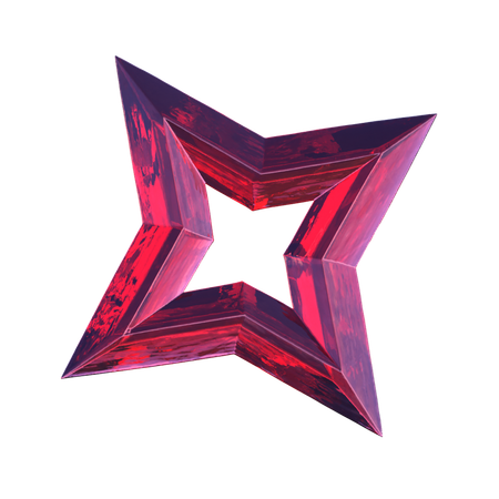 Free Star Shape  3D Icon