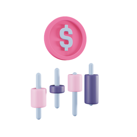 Free Stock Market  3D Icon