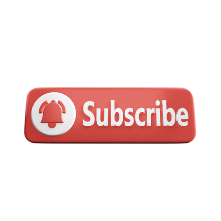 Free Subscribe 3D  3D Icon