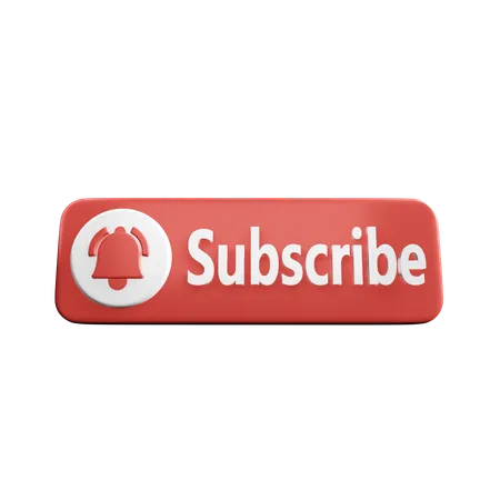 Free Subscribe 3D  3D Icon