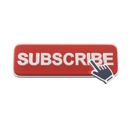 Free Free Subscribe  3D Icon