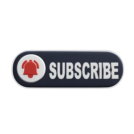 Free Subscribe 3D Illustration  3D Icon