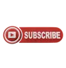 Subscribe button 3D icon