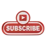 Subscribe button 3D