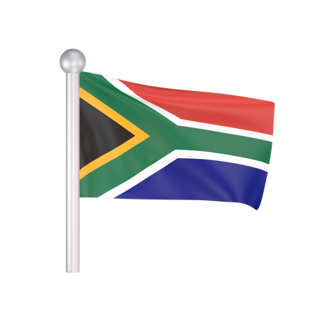 Free Südafrika flagge  3D Icon