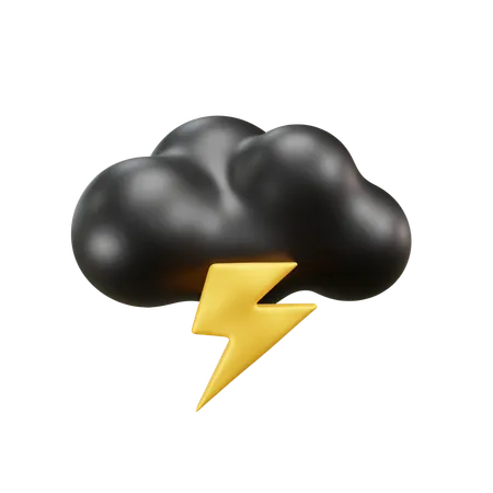 Free Sunny Cloud Weather  3D Icon