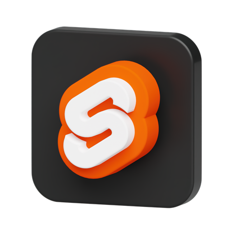 Free Logo svelte  3D Illustration