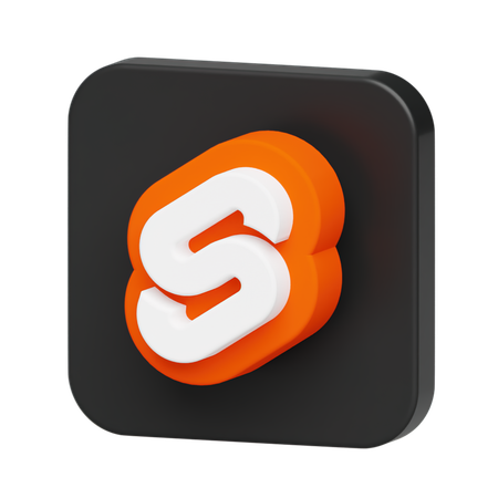 Free Svelte Logo  3D Illustration