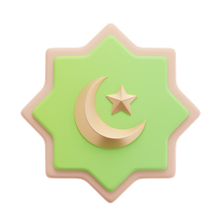 Free Symbole du ramadan  3D Icon