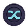 crypto 3d logo