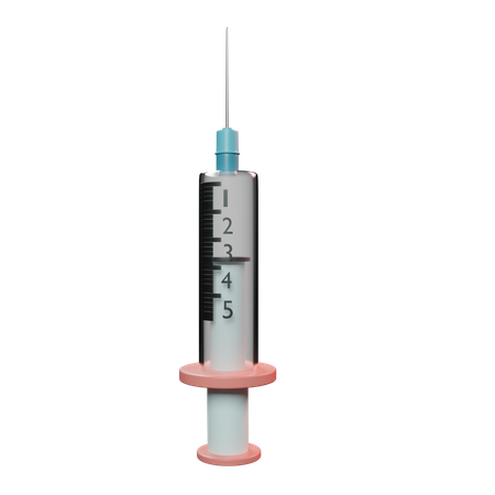 Free Syringe  3D Illustration