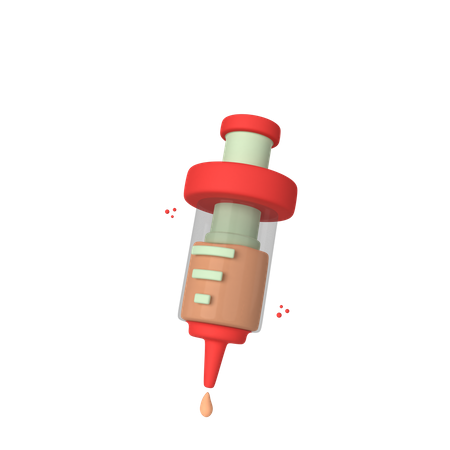 Free Syringe  3D Icon
