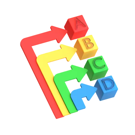 Free Tabla del alfabeto  3D Icon
