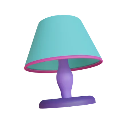 Free Table Lamp  3D Illustration