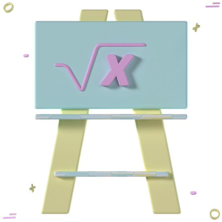 Free Tableau mathématique  3D Icon