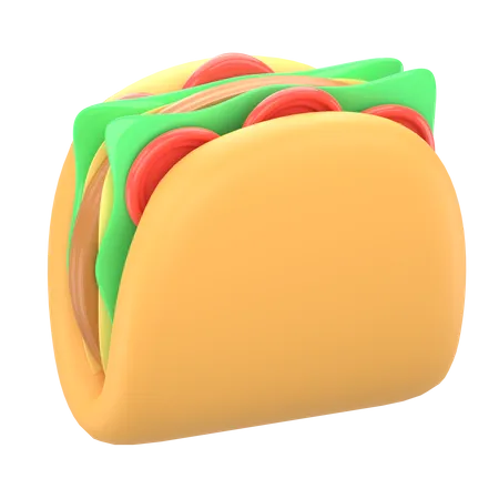 Free Taco  3D Icon