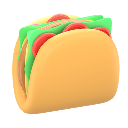 Free Taco  3D Icon