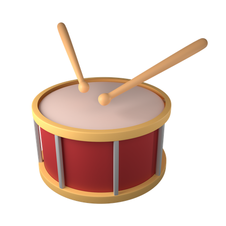 Free Tambor  3D Icon