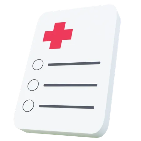 Free Tarea medica  3D Icon