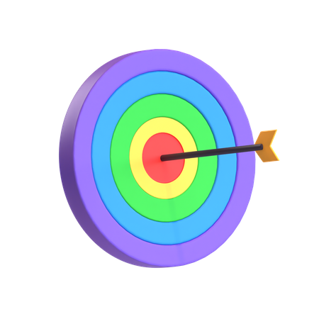 Free Target  3D Icon