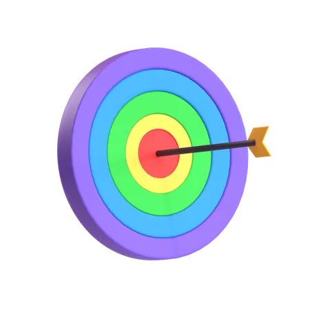 Free Target 3D Icon