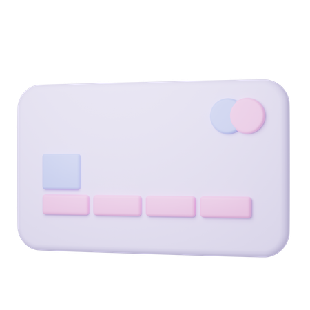 Free Tarjeta de crédito  3D Icon