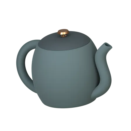 Free Tea Pot  3D Icon