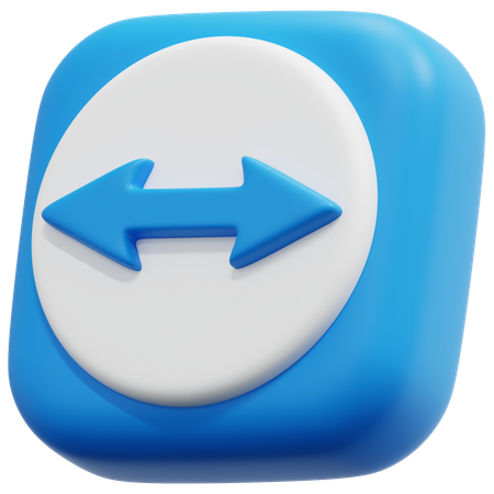 Free Team Viewer  3D Icon