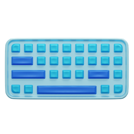 Free Teclado  3D Icon