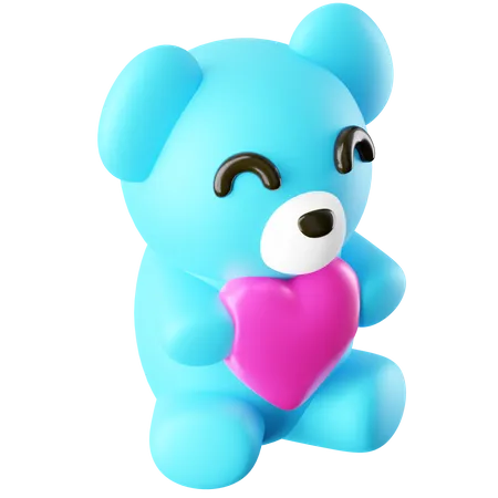 Free Teddy Bear 3D Icon