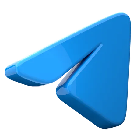 Free Telegram  3D Icon