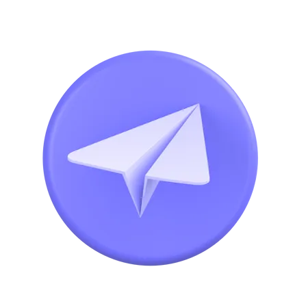 Free Telegrama-2  3D Icon