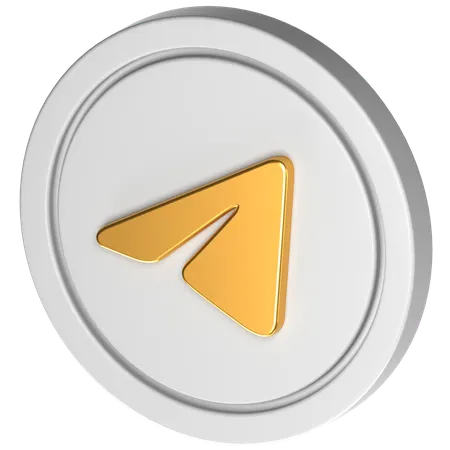 Free Télégramme  3D Icon