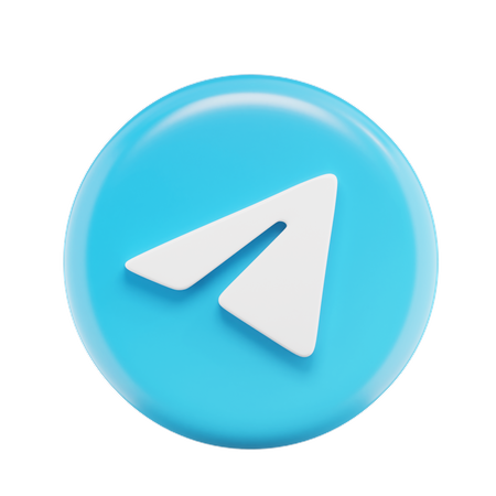 Free Télégramme  3D Icon