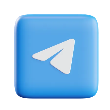 Free Télégramme  3D Icon