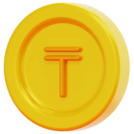 Free Tenge  3D Icon
