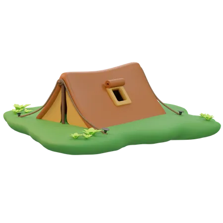 Free Tent  3D Icon