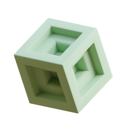 Free Tesseract  3D Icon