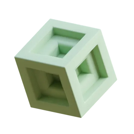 Free Tesseract  3D Icon