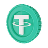 3d tether logo logo