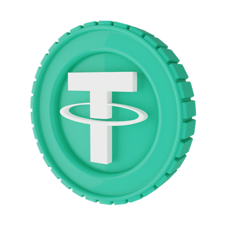 Free Tether  3D Icon
