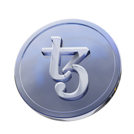Free Tezos  3D Icon