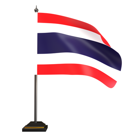 Free Thailand Flag  3D Icon