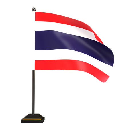Free Thailand Flagge  3D Icon