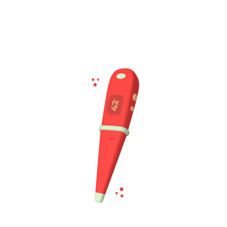 Free Thermometer  3D Icon