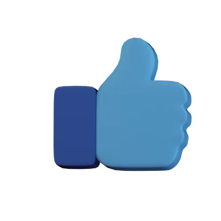Free Thumbs Up  3D Icon