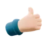 Thumbs Up Hand Gesture