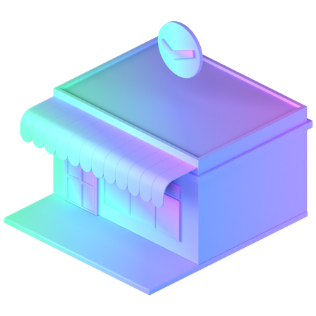 Free Tienda aprobada  3D Icon